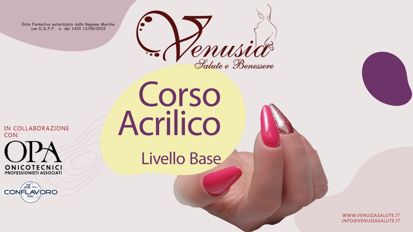 Corsi nail art Accademia Venusia